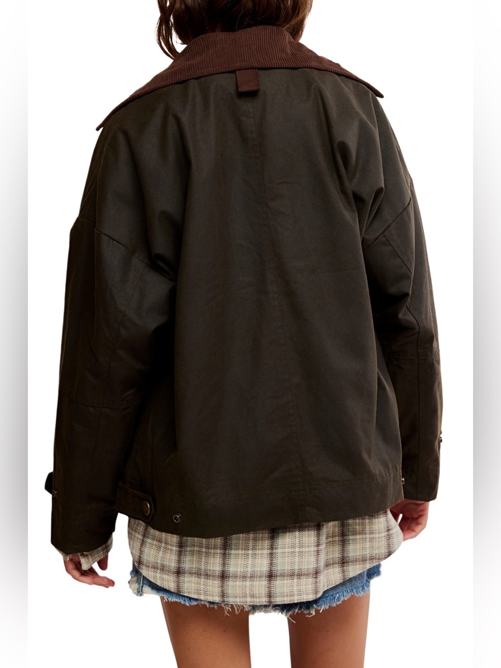 Free People Cori Waxed Cotton Jacket - Picture 11 of 11